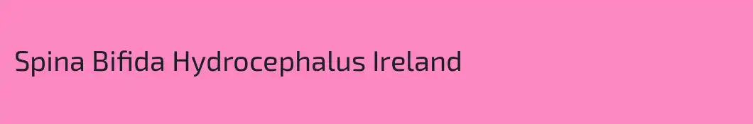 Spina Bifida Hydrocephalus Ireland